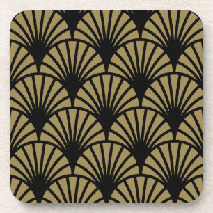 Posavasos Impresión de patrón Art Nouveau