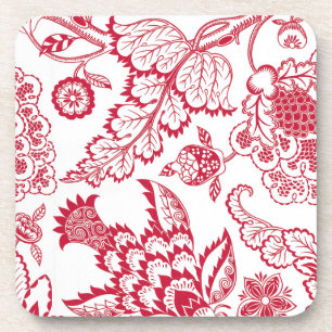 Posavasos Impresión jacobina roja