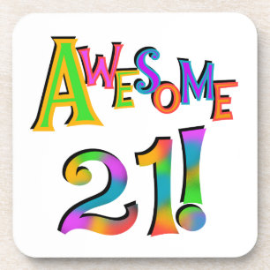 Posavasos Impresionantes camisetas y regalos de cumpleaños