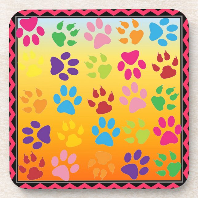 Posavasos Impresiones de pinturas (Frente)