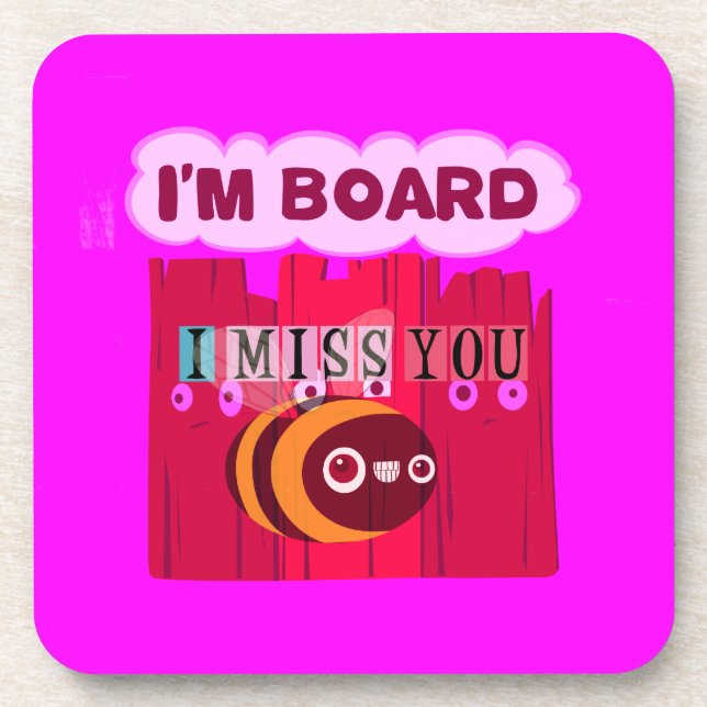 Posavasos Imprimir arte de abee de tablero (Frente)