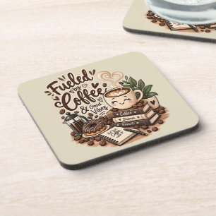 Posavasos Impulsado por Café y Buenos Sentimientos – Lector