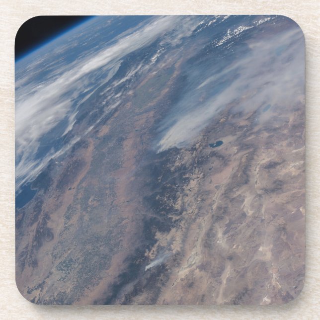 Posavasos Incendio En El Parque Nacional Yosemite Y El Bosqu (Frente)