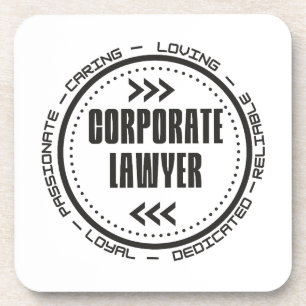 Posavasos Increíble abogado corporativo