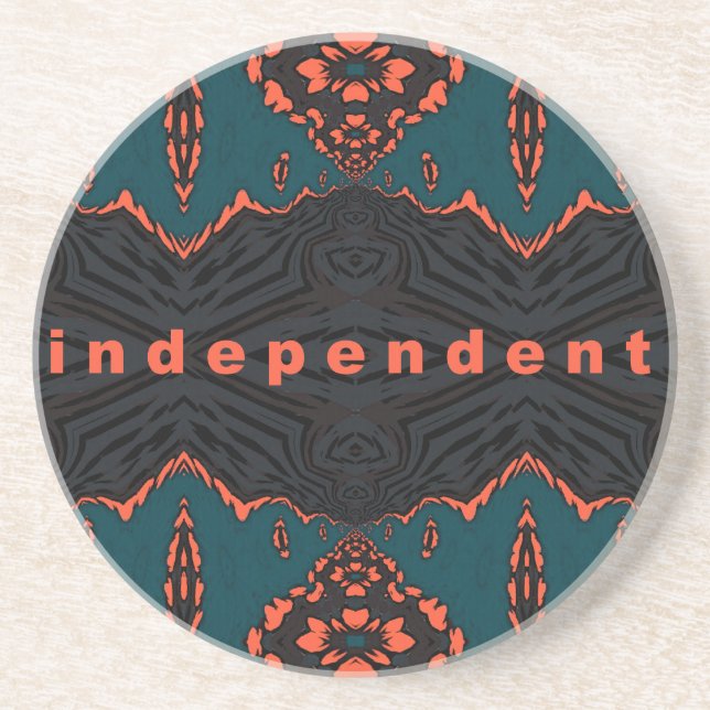 Posavasos Independiente y orgulloso (Frente)