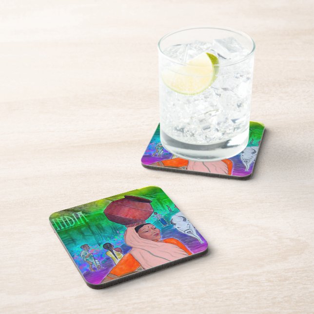 Posavasos India (Lado Derecho)
