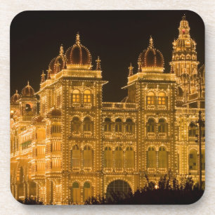 Posavasos INDIA, Karnataka, Mysore: Palacio del Majaraja (b.