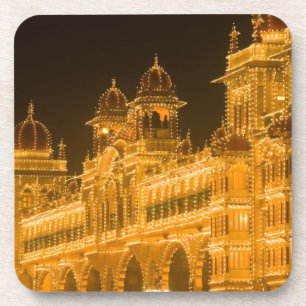 Posavasos INDIA, Karnataka, Mysore : Palacio del Majaraja (n