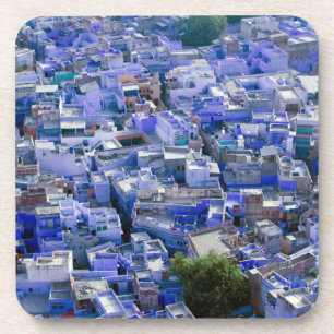 Posavasos INDIA, Rajasthan, Jodhpur: Ciudad azul de Jodhpur