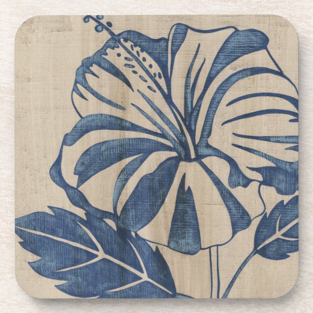 Posavasos Indigo Hibiscus (Frente)