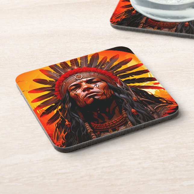 Posavasos indio (Lado Izquierdo)
