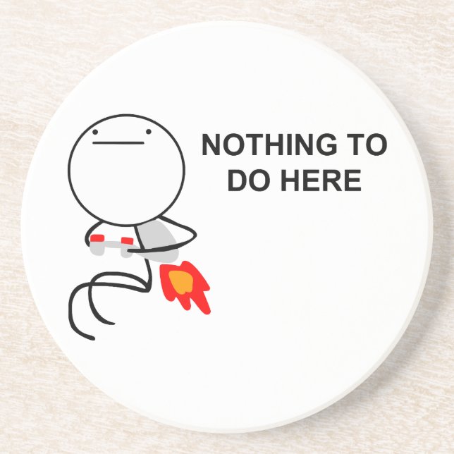 Posavasos Individuo del paquete del jet (Frente)