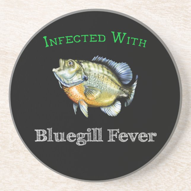 Posavasos Infectada con fiebre del Bluegill (Frente)