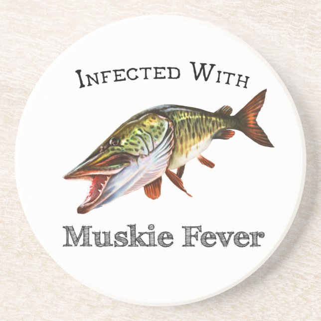 Posavasos Infectada Con Fiebre Muskie (Frente)