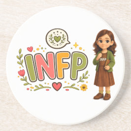 Posavasos INFP — A Sonhadora Criativa