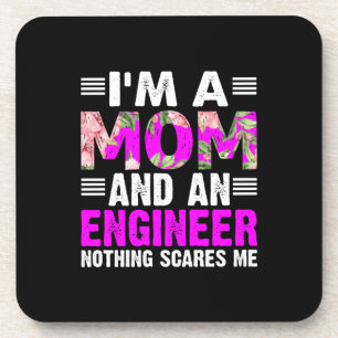 Posavasos Ingeniero Art A Mom Y Un Ingeniero