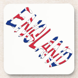 Posavasos Inglaterra sobrecargada por Union Jack Plast Coast