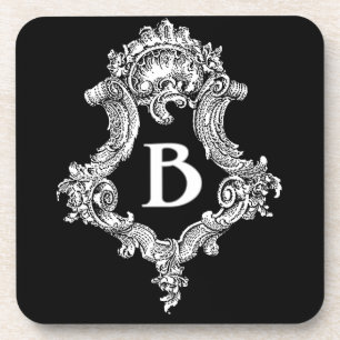 Posavasos Inicial de Monograma B