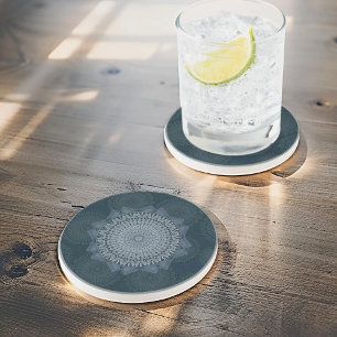 Posavasos Inicio del círculo azul de masas