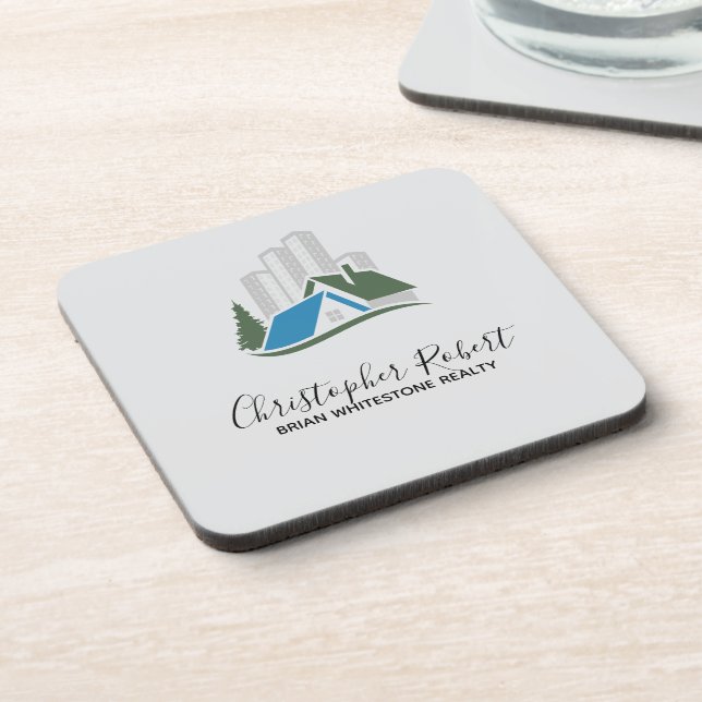 Posavasos Inmobiliaria simple (Lado Izquierdo)