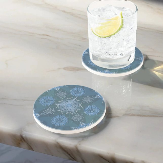 Posavasos Inscripción de hexa triangles yantra petales (Subido por el creador)