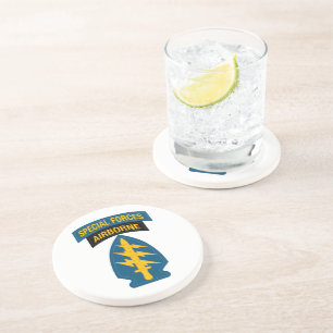 Posavasos Insignia de Fuerzas Especiales Tab Aerotransportad