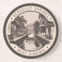 Insignia de Ilustracion de Berkeley Springs West V