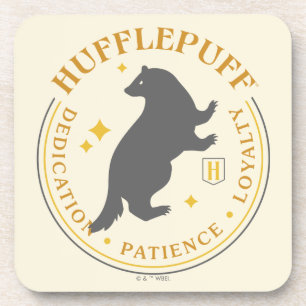 Posavasos Insígnia de Orgullo de la Casa HUFFLEPUFF™ Tejón