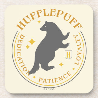 Posavasos Insígnia de Orgullo de la Casa HUFFLEPUFF™ Tejón