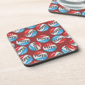 Posavasos Insígnia de Voto Retro