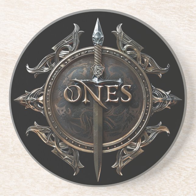 Posavasos insignia ONE (Frente)