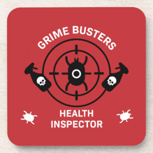 Posavasos Inspector de salud