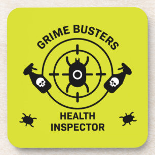 Posavasos Inspector de salud