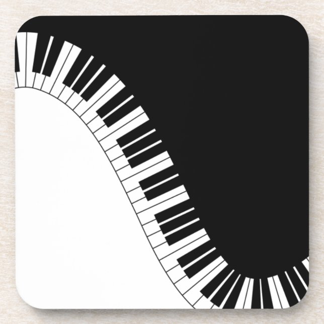 Posavasos Instrumentos de teclado Aziza (Frente)