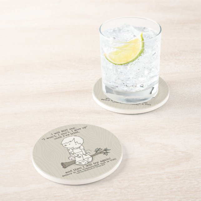 Posavasos Intentar de nuevo (Lado)