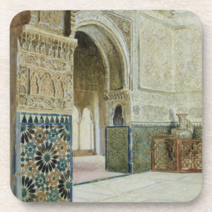 Posavasos Interior de Alhambra, Granada (w/c)
