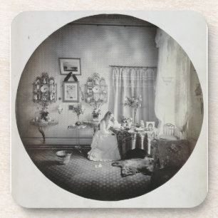 Posavasos Interior de la casa de Muckross, c.1865 (impresió