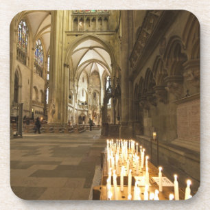 Posavasos Interior de la Catedral de San Pedro en Regensburg