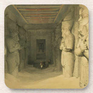 Posavasos Interior del templo de Abu Simbel, de "Egipto