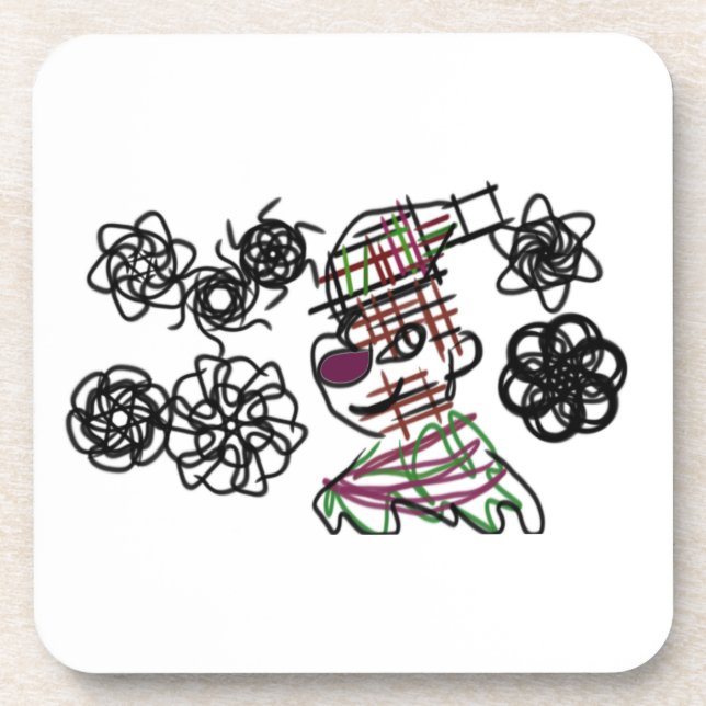 Posavasos invierno de Little Man (Frente)