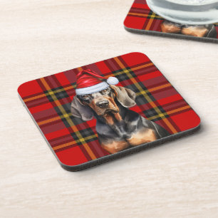 Posavasos Invierno Tema Negro Tan Cocina de vacaciones