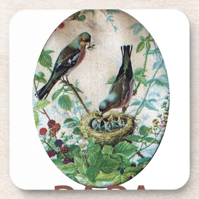 Posavasos Ir a papá (Frente)