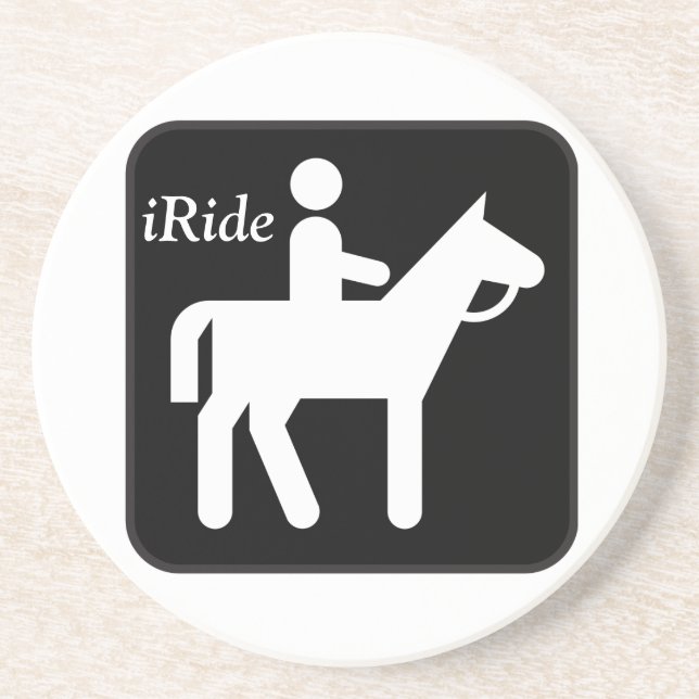 Posavasos iRide Coaster de arenisca (Frente)
