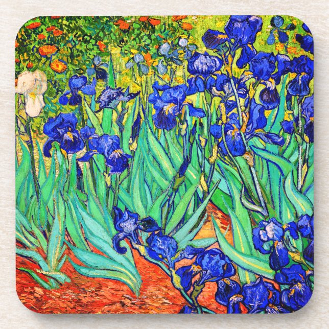 Posavasos Irises de Vincent Van Gogh (Frente)