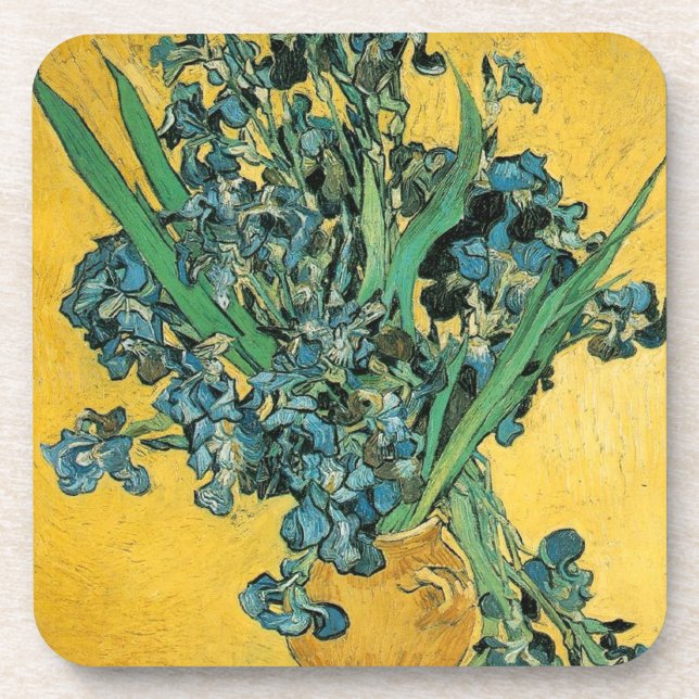 Posavasos Irises - Van Gogh - c1890 (Frente)