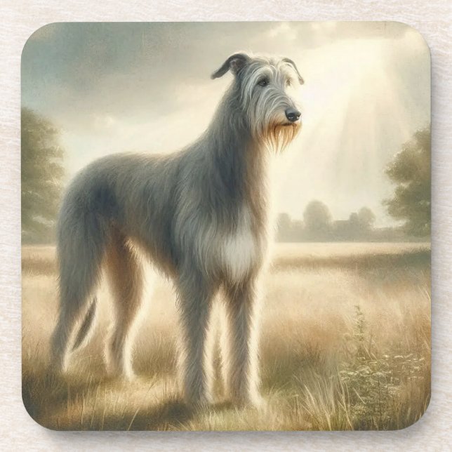 Posavasos Irish Wolfhound (Frente)