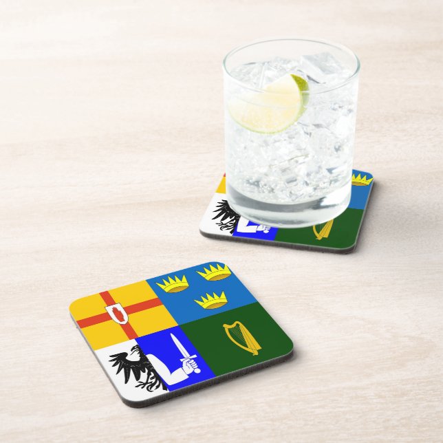 Posavasos Irlanda Cuatro provincias (Lado Derecho)