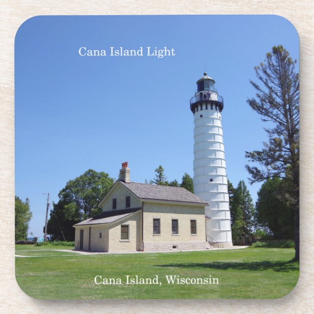 Posavasos Isla Cana Encendido de luz de 6 ruedas de plástico (Frente)