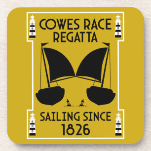 Posavasos Isla Cowes de Wight Yacht Regatta