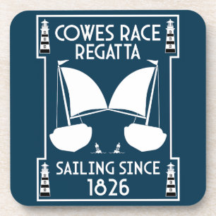 Posavasos Isla Cowes de Wight Yacht Regatta